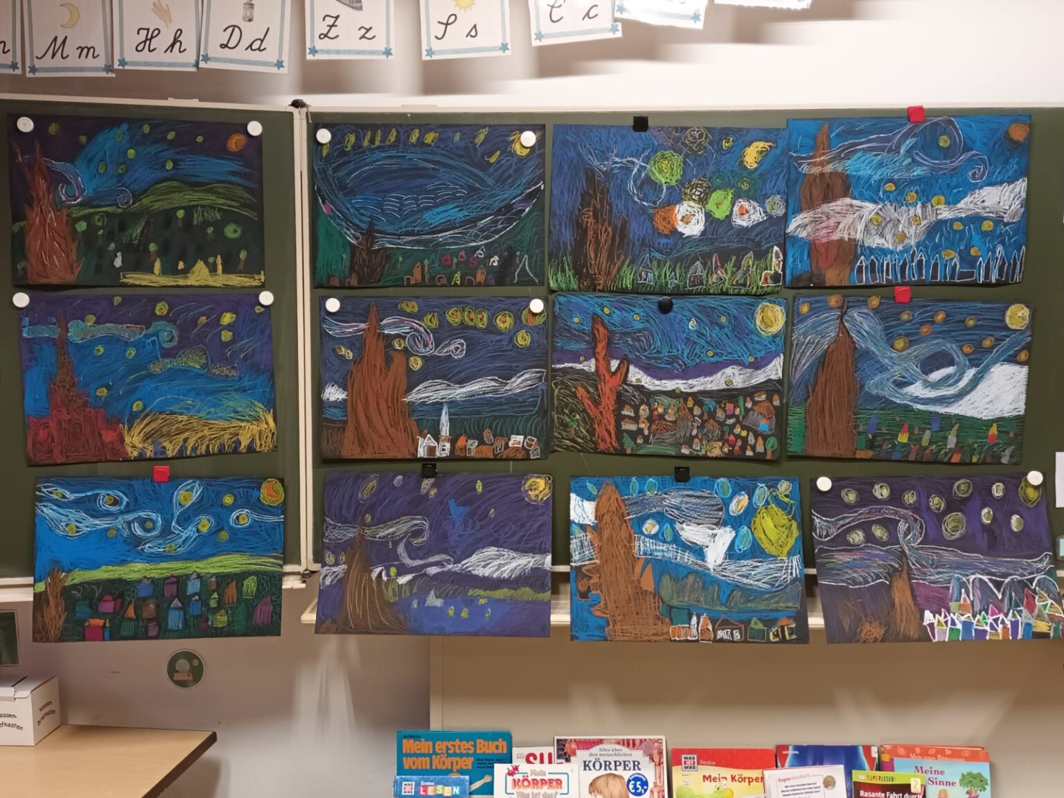 Kunst a la van Gogh – Grundschule Herberhausen